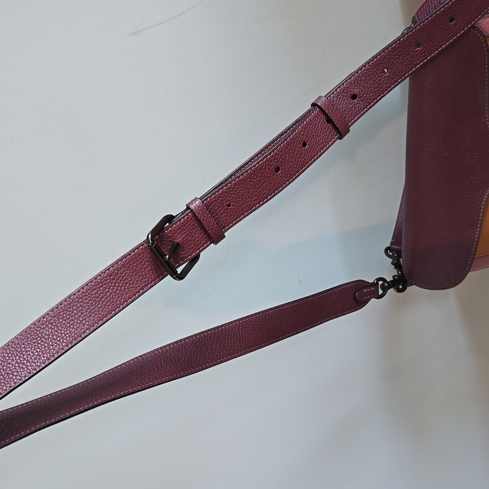 Coach Tabby Leather Shoulder Bag 26 - Picture 14 of 16